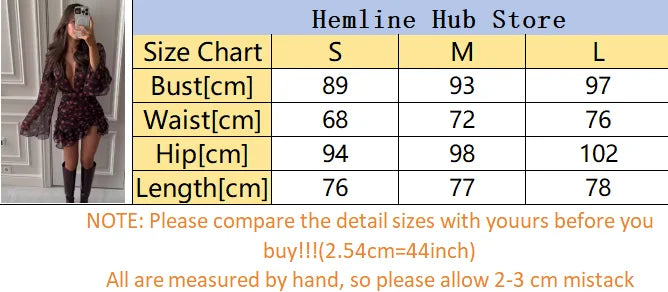Flora Painted Ruffle Women Elegant Mini Dress Full Sleeve Deep V-neck Slim A-line Vestido 2026 Lady Holiday Street Robes New