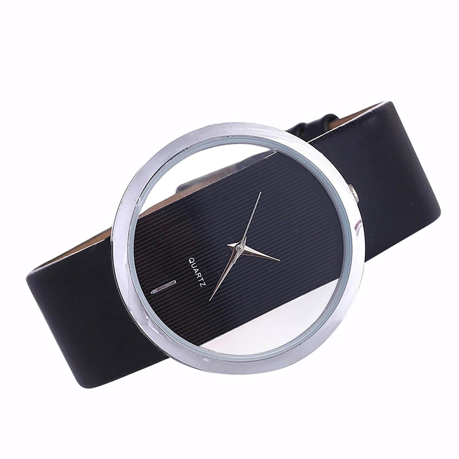 Women'S Simple Quartz Wristwatch Leather Strap Luminous Circular Dial Elegant Ladies Wristwatch Women'S Watch Gift