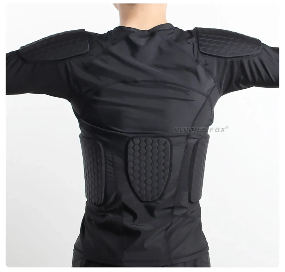Motorcycle Full Body Armor Jacket Protective Moto Underwear Anti-collision Motorbike Riding Clothes Honeycomb Pad Motocross Tops