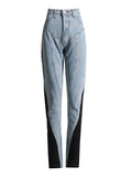 Women's high waisted casual jeans