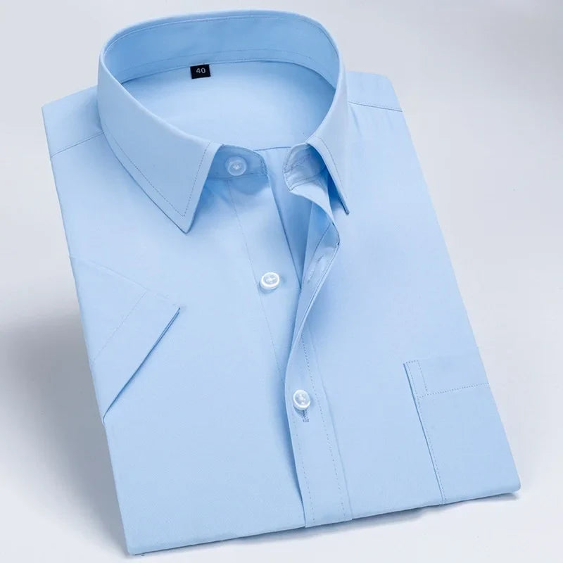 Business Dress Shirt Men Short Sleeve shirts