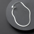Classic 925 Sterling Silver Charm Braceket or Anklet for Women Adjustable Snake Bone Chain Fine Jewelry 2020 Design