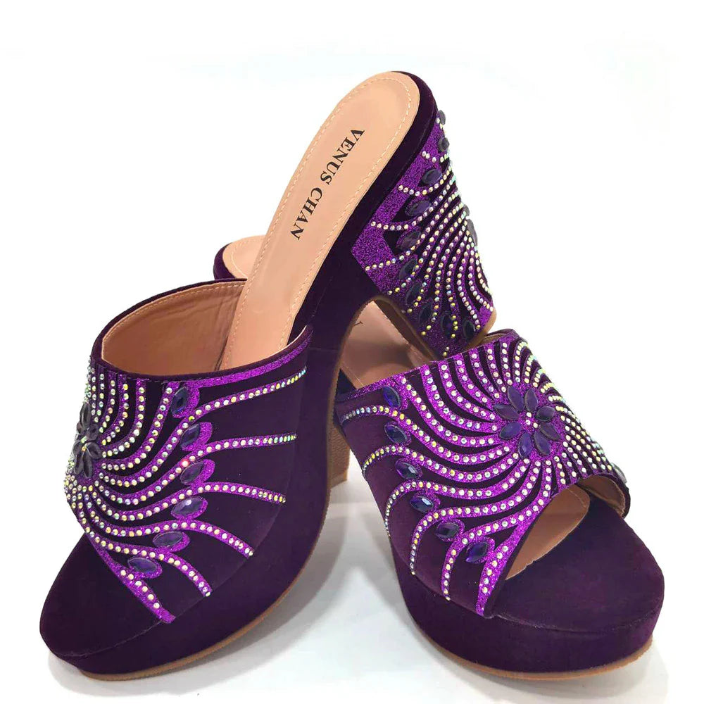 Women's Shoes High Heels Sexy Ladies Party Wedding Pattern