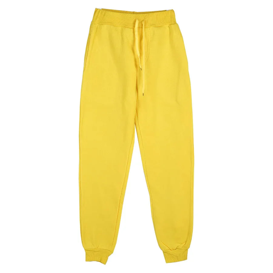 Men Elastic Waist Lose Casual Trousers