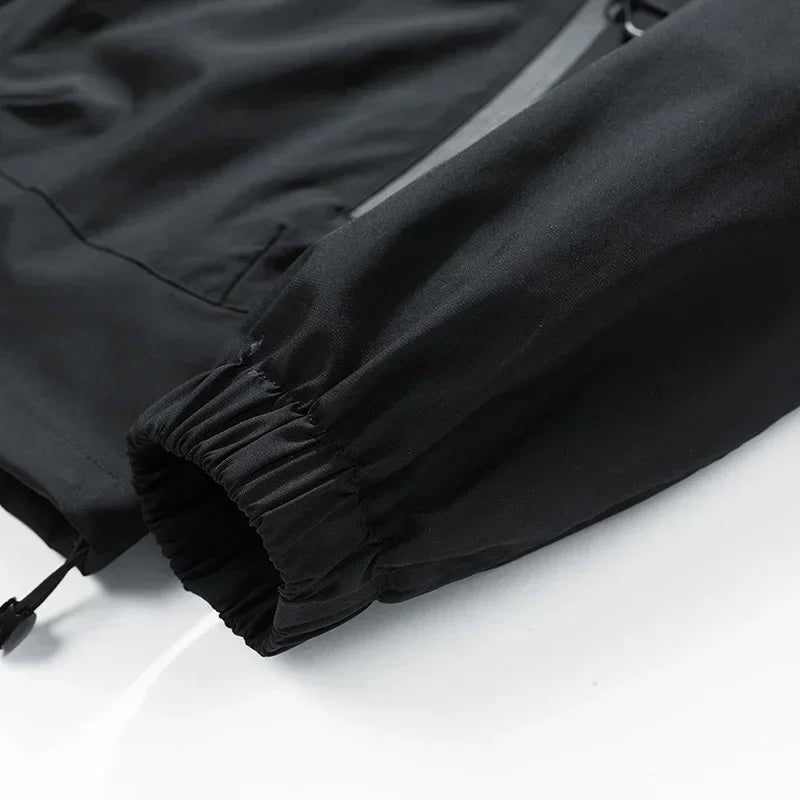 Softshell 8XL Men Jacket Hooded Windbreaker Trench Oversize 6XL 7XL Plus Size Waterproof Black Bomber Camping Loose Thin Coats