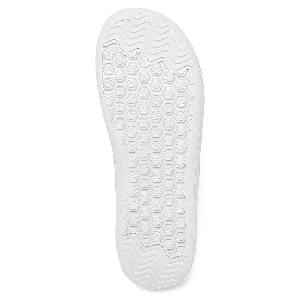 Barefoot Shoes Mens Womens | Zero Drop | Wide Toe | Minimalist Cowhide Leather Lace Up Fashion Sneakers