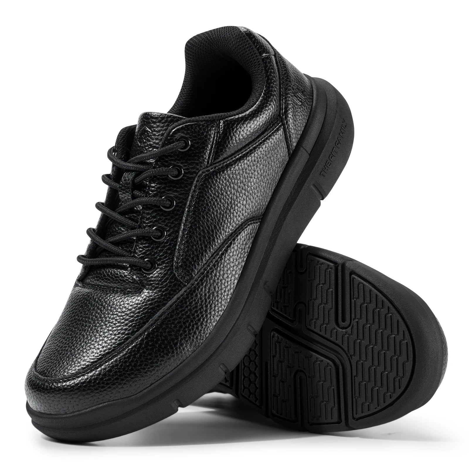 Wide Version Men's Leather Shoes Walking Shoes Oxford Shoes For Formal Business Shoe Comfortable All Day Wear