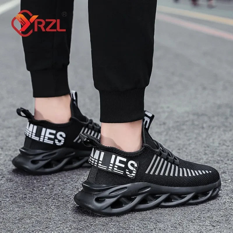 Men Shoes Comfortable Sneakers Womoen Breathable Couple Running Shoes Mesh Tenis Sport Shoes Size 36-46 Waling Sneakers Men