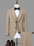 New 2 buttons on suit modern design mens office wear blazer coustime homme luxe Bead edge craftsmanship