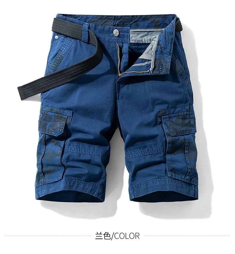 Breathable Lightweight Loose Sports Daily Wear Shorts Men Summer Casual Shorts Men Cargo Shorts Multi Pocket Outdoor Work Shorts