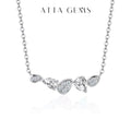Moissanite Necklace Pendant D Color Vss1 925 Sterling Silver Necklace for Women Popular Commemorative Fine Jewelry Gift
