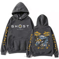 هودي بطبعة Ghost جديدة خريف وشتاء للرجال والنساء، كاجوال على طراز هاراجوكو، بلوفر بأكمام طويلة من الصوف بتصميم أركان فينتاج Y2K