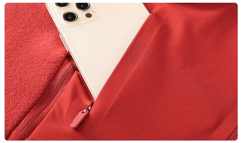 SBWL High-quality Outdoor Sports Inner Lining Autumn/Winter Warm Long-sleeved Stand-up Collar T-shirts Running Jackets Tops