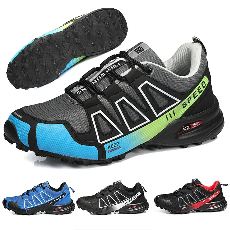 Men's Waterproof Hiking Shoes, Outdoor Sports Shoes,Lace-up Hiking Shoes, Women's Hiking Shoes, Non-slip Tactical Hunting Shoes