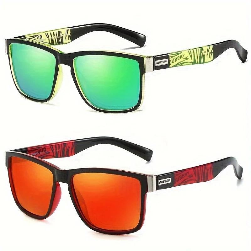 DUBERY Polarized UV400 Protection Sunglasses For Men And Women 15 Colors Model 518