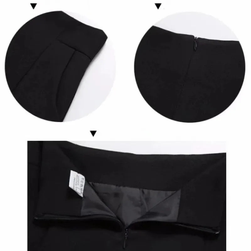 Women Shorts Spring Summer Casual High Waist A-line Shorts Loose Wide Leg Shorts Chic Lady Black White Suit Shorts