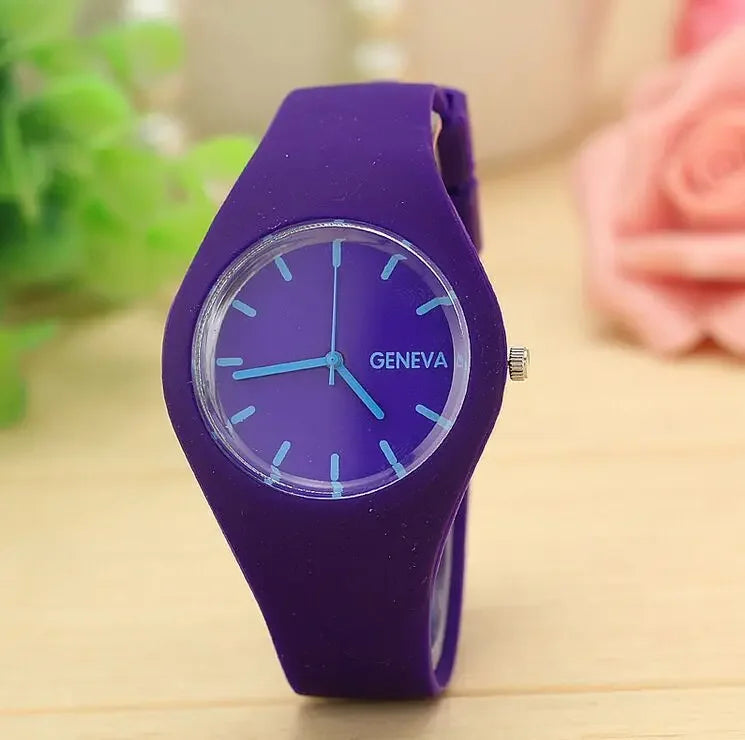 Women's Watches Famous Brand Quartz Watch Women Fashion Casual Sports Silicone Wristwatch Hot Kobiet Zegarka
