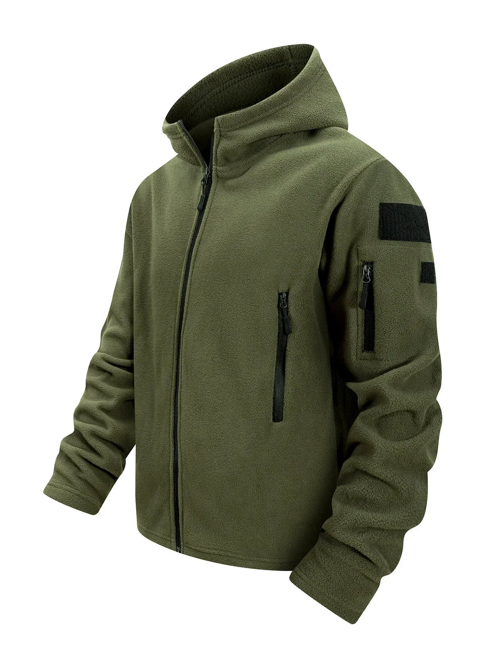 Winter Thermal Fleece Tactical Jacket Warm Thicken Hunting Hiking Outdoors Sports Hooded Coat Militar Outdoor Army Jackets S-3XL