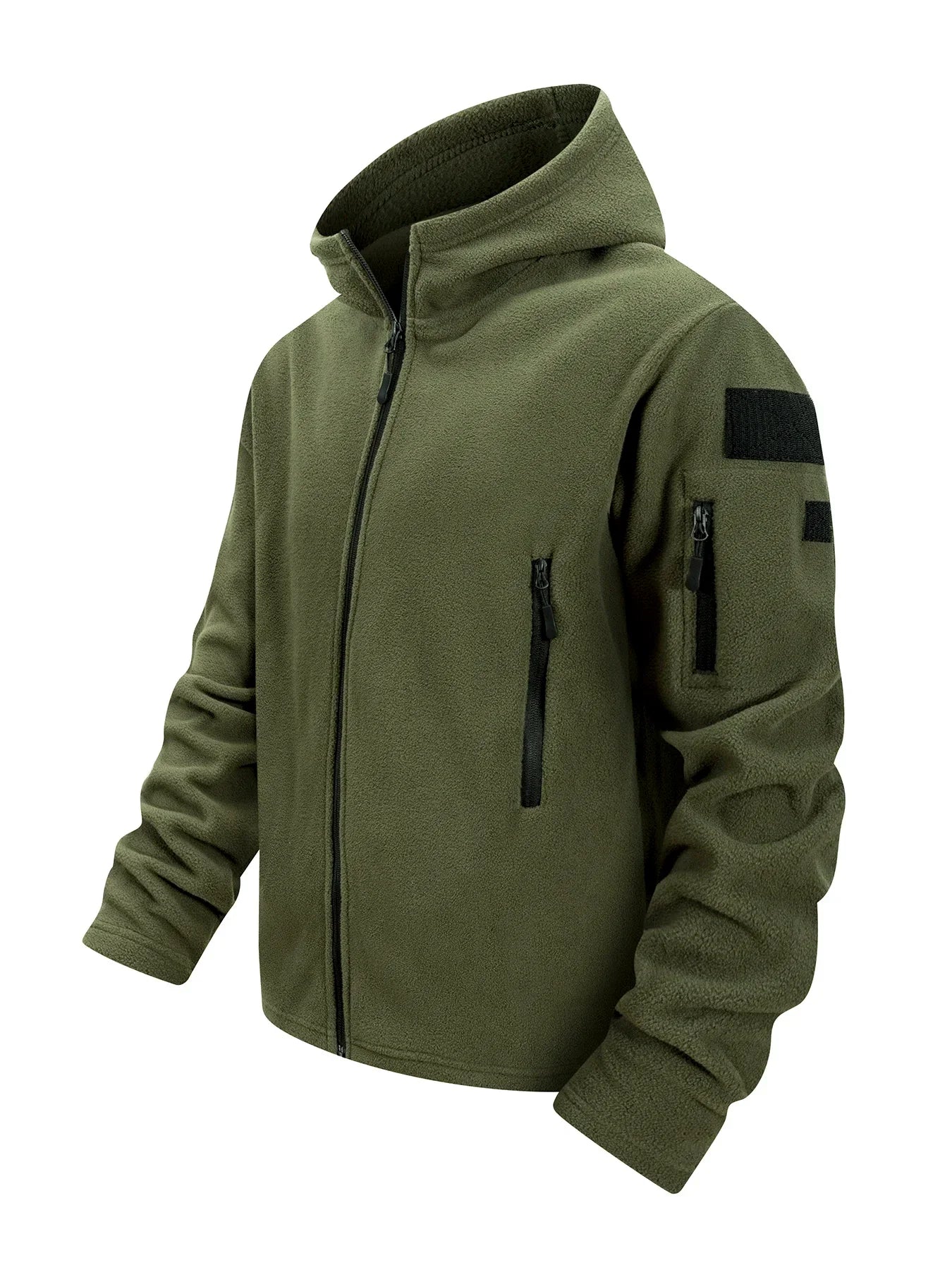 Winter Thermal Fleece Tactical Jacket Warm Thicken Hunting Hiking Outdoors Sports Hooded Coat Militar Outdoor Army Jackets S-3XL