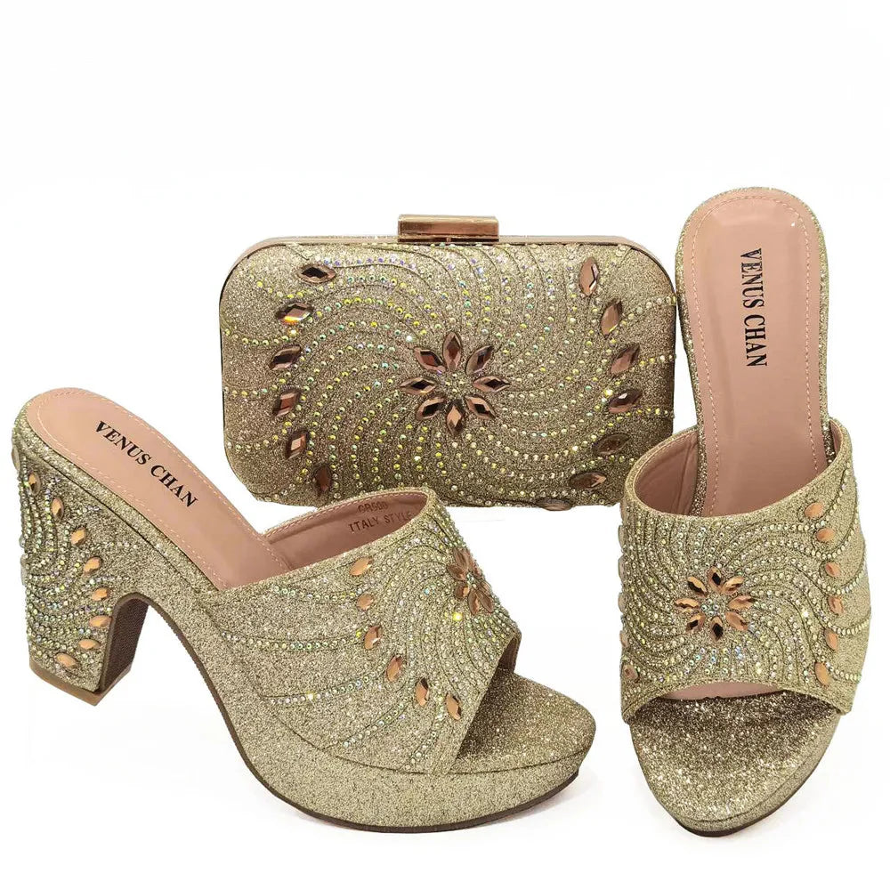 Women's Shoes High Heels Sexy Ladies Party Wedding Pattern
