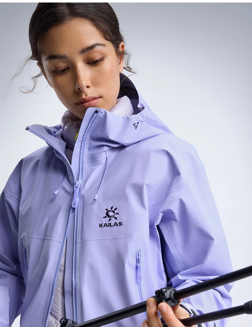 Mont-X Hard Shell Jacket GTX Rainstorm Waterproof Hooded Coats Outdoor Professional Mountaineering Jackets KG2441135