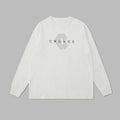 CRONOS Classics Print Long Sleeve 100% Cotton Men T-shirt Gym Fitness Bodybuilding Workout Casual T Shirt Male Sport Tee Tops