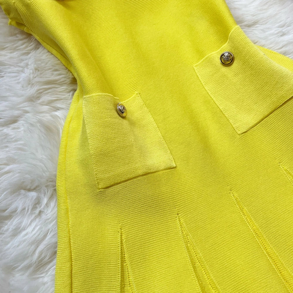 Chic Fashion 2026 Summer Pleated Short Dress Women O-neck Slim Waist A-line Party Dress Streetwear Lady Outfits Vestido