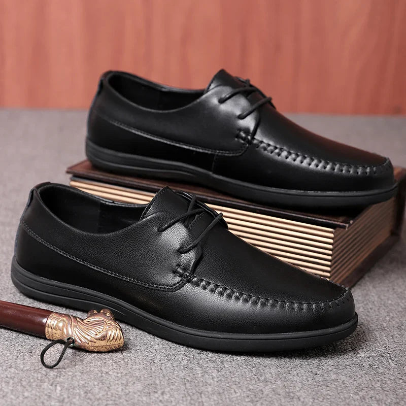Men's Formal Leather Shoes – Classic Lace-Up Office & Business Dress Footwear