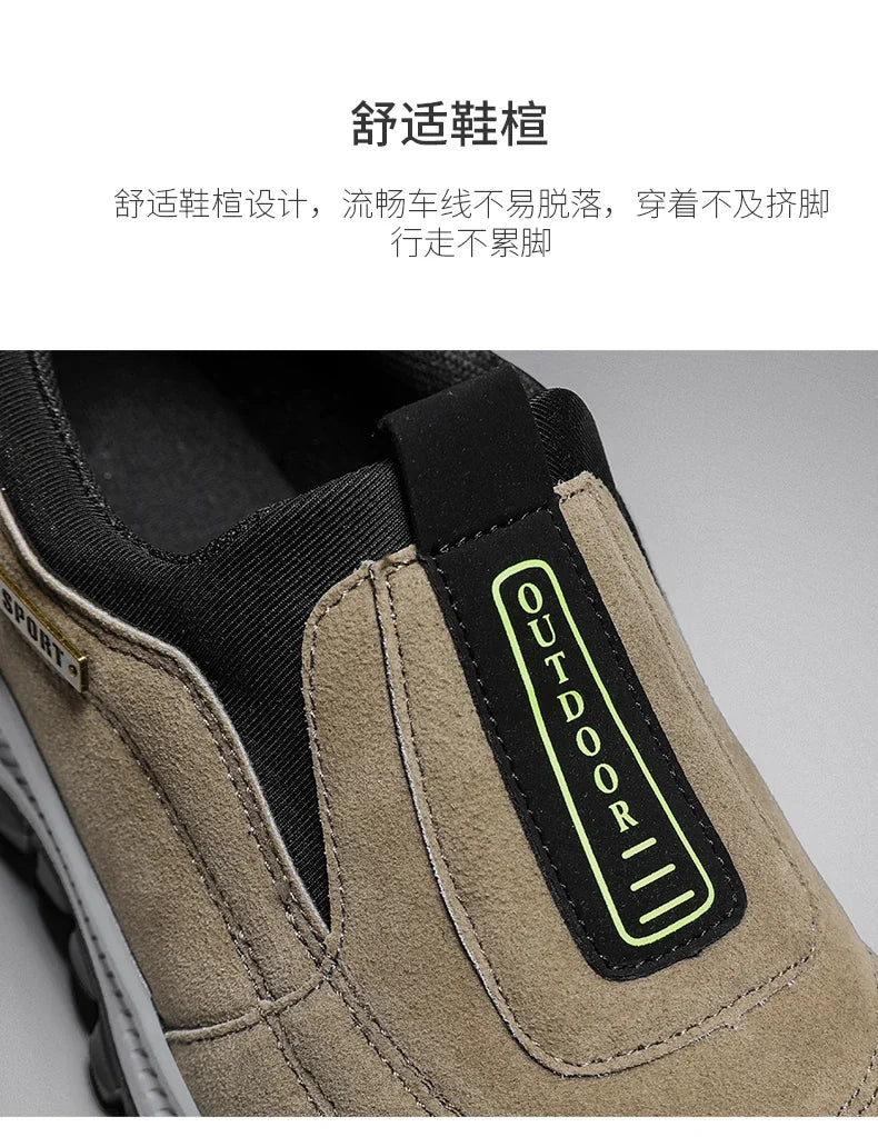 Men's Outdoor Hiking Shoes, Lightweight and Non Slip, Large Size 39 49, Camping, Running, Jogging, Leisure Sports Shoes