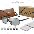 Classic Photochromic Sunglasses Polarized Man Day Night Vison Glasses Woman Chameleon Lens For Driving Goggles Male