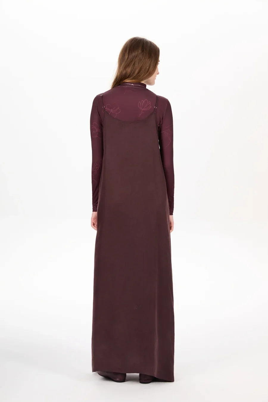 AW25 super soft high quality expensive cupro collection shirt + slip dress + skirt + print mockneck woman matching set