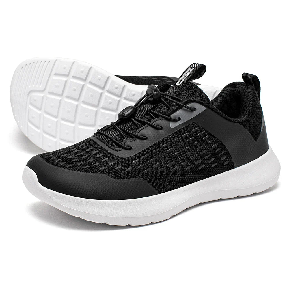 Wide Toe Running Shoes for Men Women Elastic Band Non Slip Sneakers Comfortable Walking Shoes