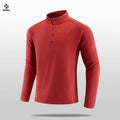 SBWL High-quality Outdoor Sports Inner Lining Autumn/Winter Warm Long-sleeved Stand-up Collar T-shirts Running Jackets Tops