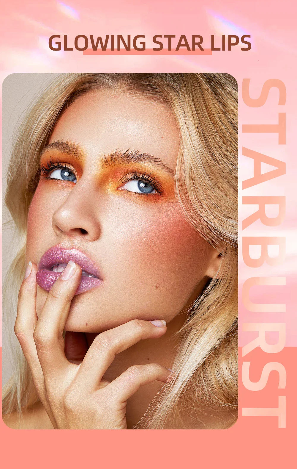 9Pcs/Sets Glitter Lip Glaze Liquid Lipstick Set Shine Lip Gloss Gift Box Natural Moisturizer Waterproof Lips Makeup