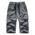 Mens Summer Shorts 2024 Large Size 5xl 6XL 7XL 8XL Quick Dry Breeches Bermuda Male Elastic Stretch Zipper Pocket Long Short Men