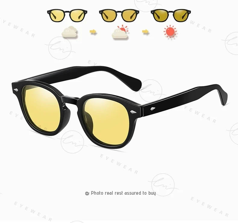 NEW Fashion Photochromic Sunglasses Women Men Polarized Blue Eyewear Drivign Outdoor UV Protection Eyewear gafas de sol mujer