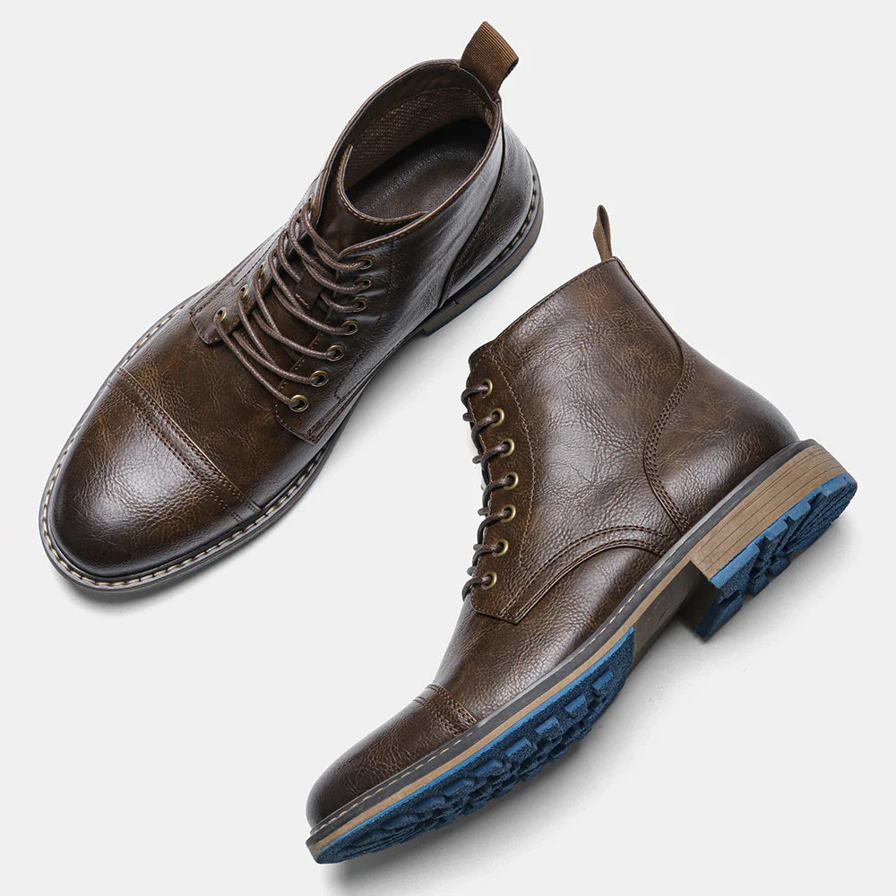 Comfortable Ankle Boots Leather