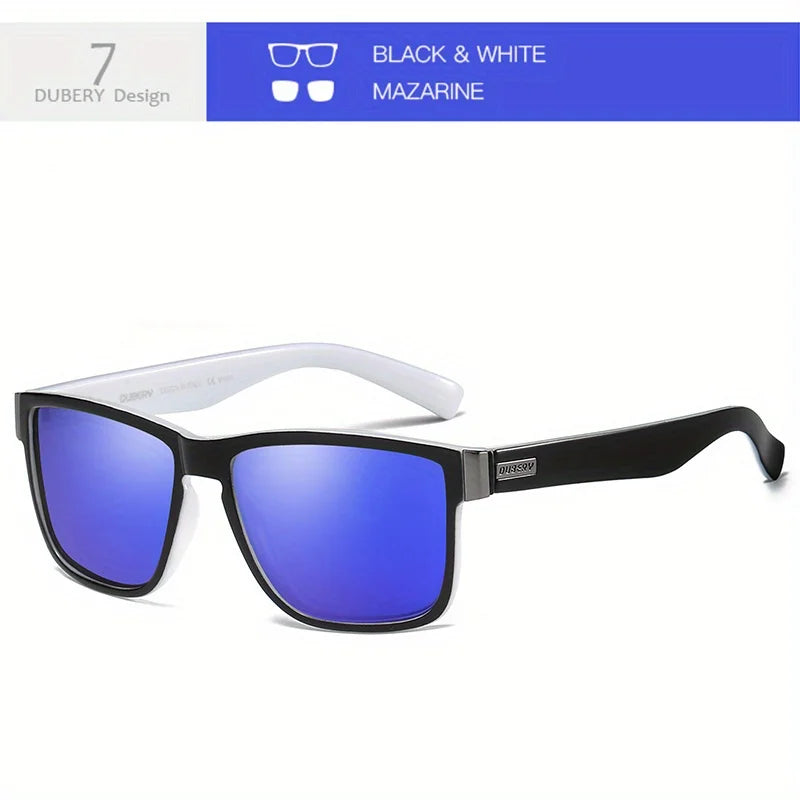 DUBERY Polarized UV400 Protection Sunglasses For Men And Women 15 Colors Model 518