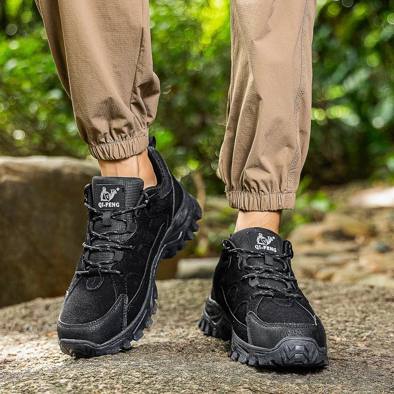 PLUS SIZE Men Women Adventure Sneakers Durable Grip Non-Slip Shoes Lace-Up Comfort Ideal for Outdoor Hiking Boots Men Footwear