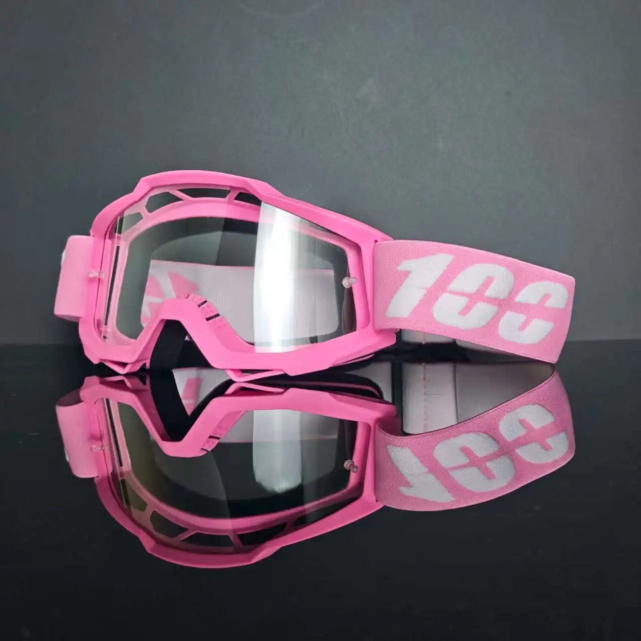 100 Motorcycle Goggles Cycling Glasses Outdoor Off-Road Ski Outdoor Sport MX ATV Dirt Bike Racing Motocross