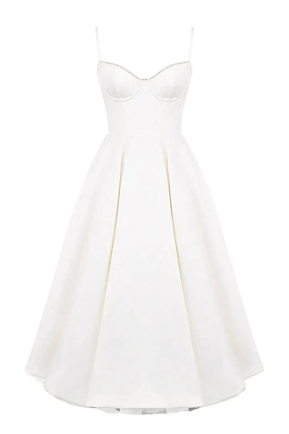 2026 Spring/summer High End Satin Strapless Heavy Industry French Waist Strap Sexy Hot Girl Medium Long Dress Women Elegant