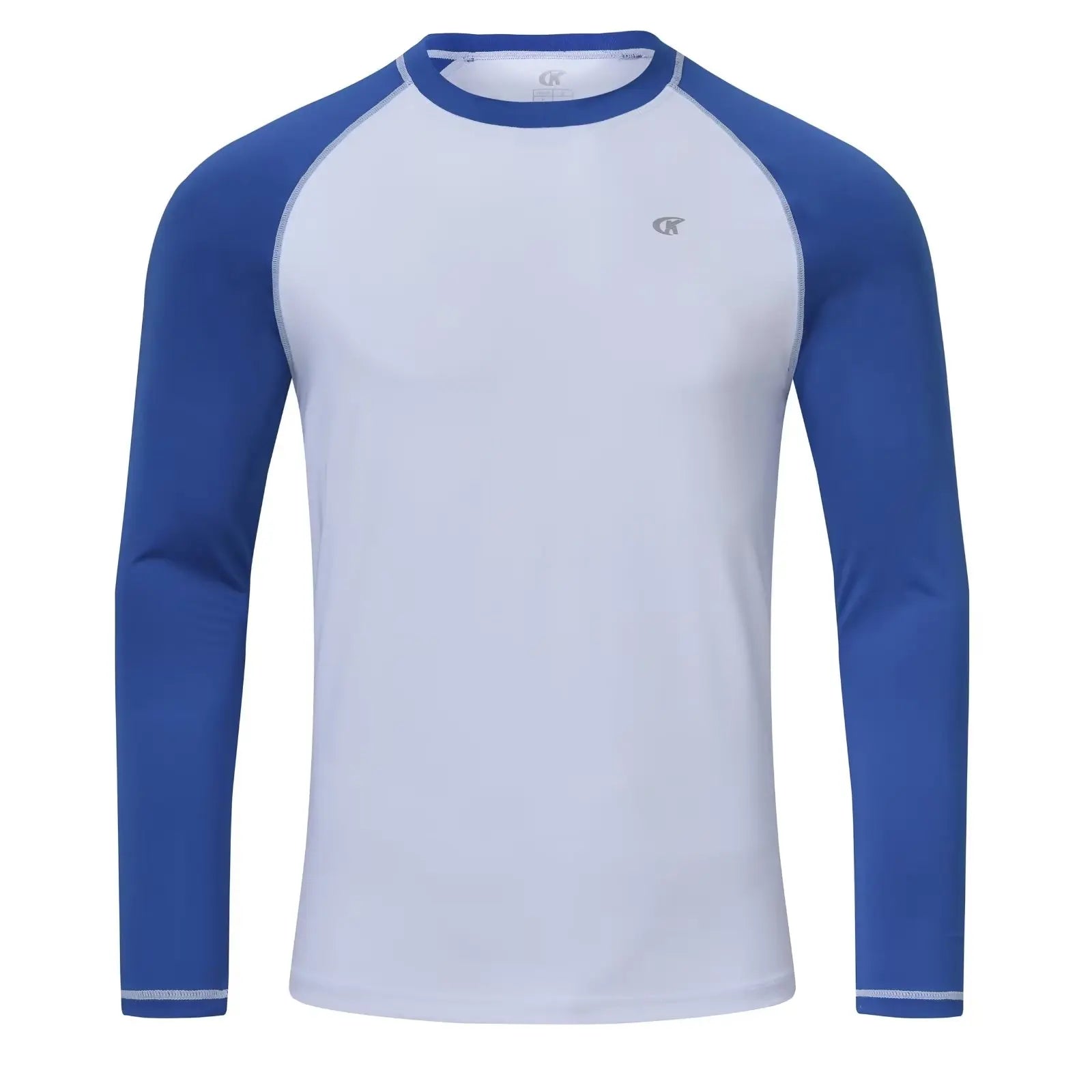 Men's Long Sleeve Swim Shirts Rashguard UPF 50+ UV Sun Protection Shirt Athletic Workout Running Hiking T-Shirt Swimwear