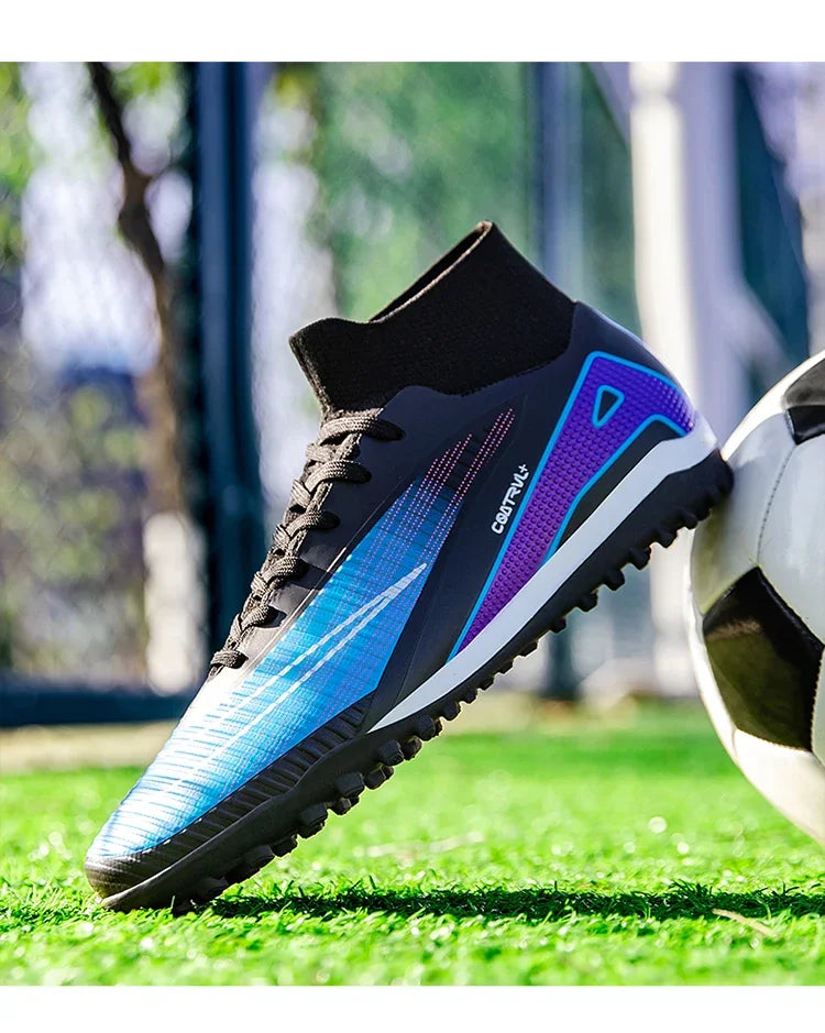 New Men Football Boots Professional Ultralight Match Grass Futsal Soccer Shoes Cleats Women Unisex High-quality TF/FG Sneakers