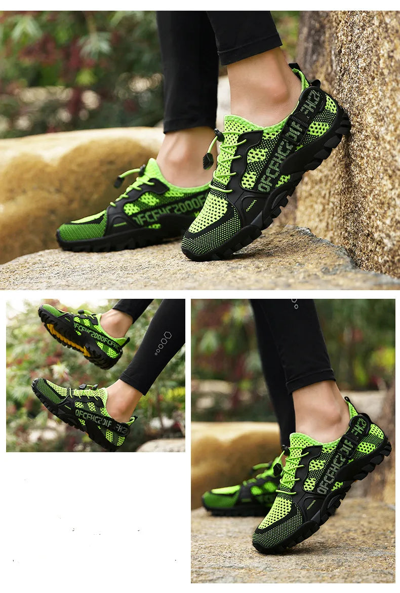 Summer Hiking Shoes Unisex Wading Shoes Mens Water Hiking Boots Women Aqua Shoe Mountain Climbing Quick-Dry
