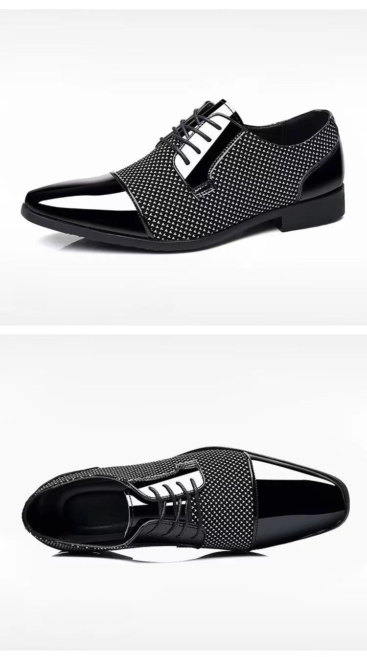 Dress Shoes Man Casual Business Pointed Toe Social Shoe for Men Breathable In Summer Leather Luxury Designer Clothing Low Price