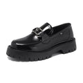 Fashion Dress Shoes Men Black PU Thick Sole Wear-resistant Casual Business Loafers European Social Shoes Size 38-46 Men Shoes