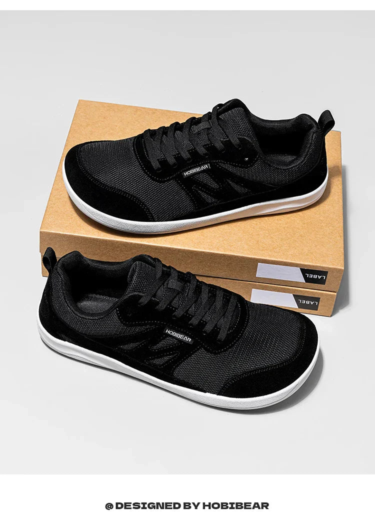 Barefoot Shoes for Women Men Zero Drop Wide Toe Box Sneakers Minimalist Lace Up Lightweight Running Shoes