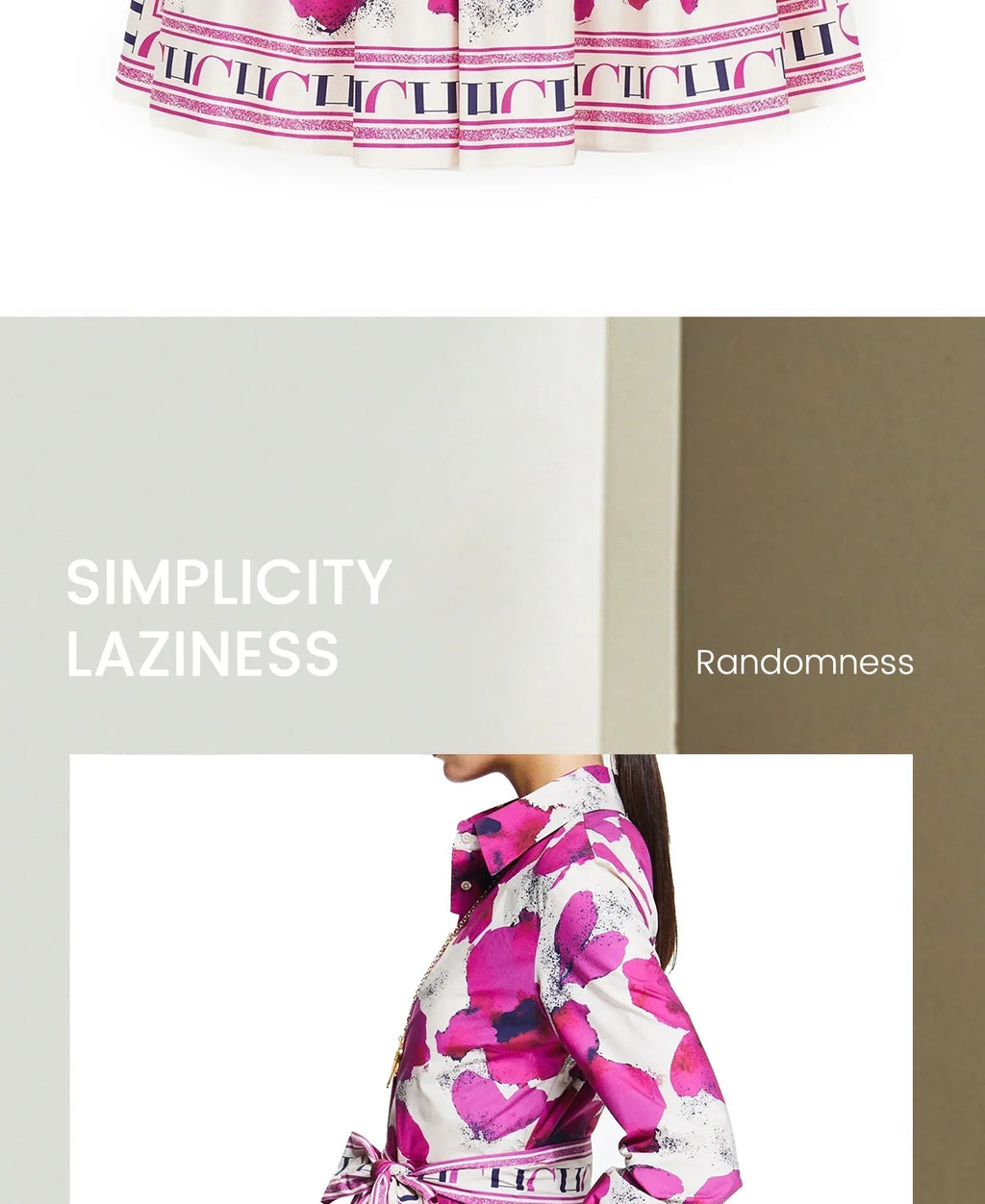 Women's Dress New Long sleeved Shirt Long Skirt Flower Print Party Dress