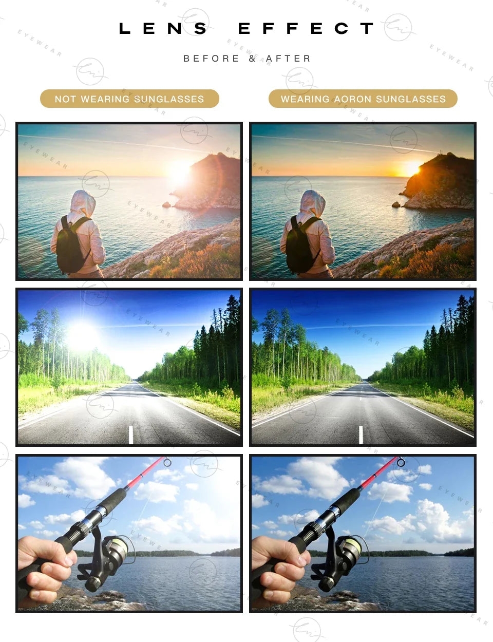 High Quality Carbon Fiber Sunglasses Polarized Man Photochromic Sun Glasses Woman Anti-glare Chameleon Goggle zonnebril