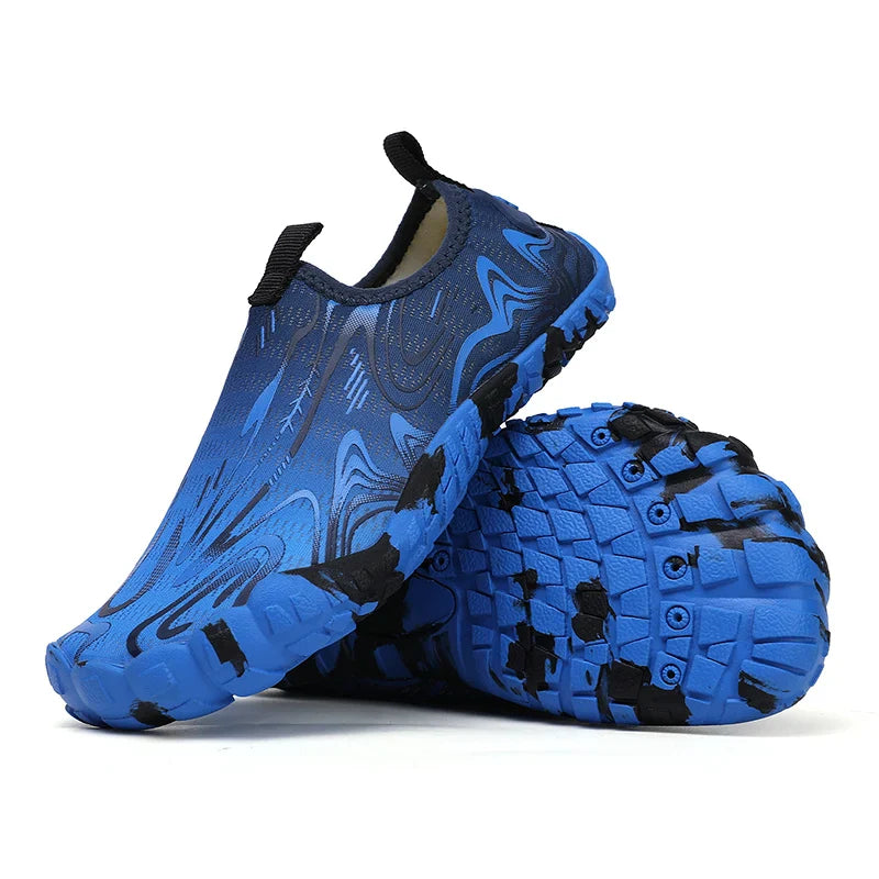 Kids Students Barefoot Quick-Drying Beach Swimming Aqua Shoes Boys Girls Fitness Running Shoes Summer Parent-child Water Shoes